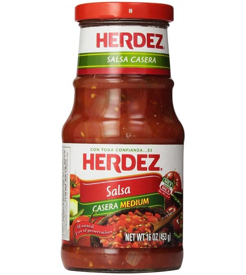 Herdez Casera Medium Salsa (12x16 Oz)