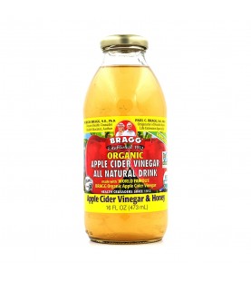 Bragg Rtd Apple Cider Vin/Hone (12x16 Oz)