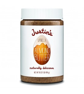 Justin's Nut Butter Natural Vanilla Almond Butter (6x16 OZ)