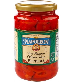 Napoleon Co. Red Peppers Sliced (12x12OZ )