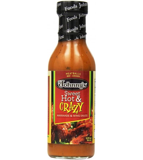 Johnny's Sweet Hot & Crazy Marinade (6x12 OZ)