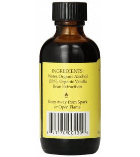 Flavorganics Vanilla Extract (1x2 Oz)