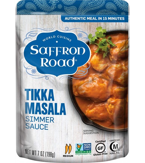 Saffron Road Sauce Tikka Msla (8x7OZ )