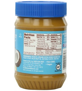 Earth Balance Creamy Coconut Peanut Butter (12x16 Oz)