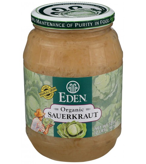 Eden Foods Sauerkraut Glass (12x32 Oz)