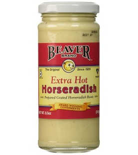 Beaver Extra Hot Horseradish Sauce (12x8.5Oz)