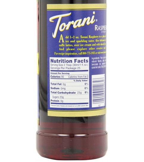 Torani Raspberry Cof Syr (12x25.35OZ )