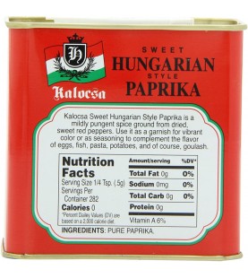 Reese Kalocsa Sweet Hungarian Style Paprikas (12x5Oz)