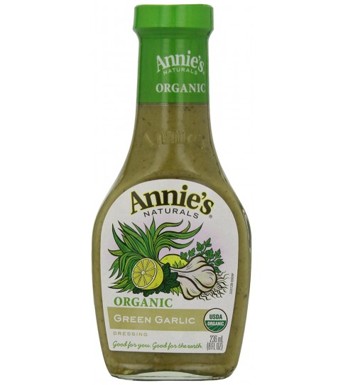 Annie's Naturals Org Green Garlic Dressing Vinegar Free (6x8 Oz)