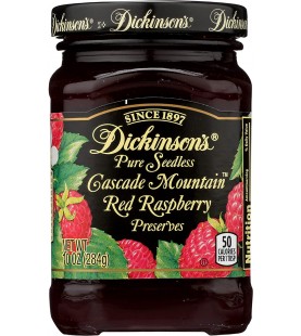 Dickinson PreservesPure Seedless Red Raspberry (6x10Oz)