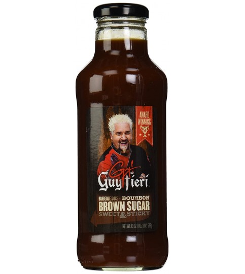 Guy Fieri Bourbon Brown Sugar BBQ Sauce (6x19Oz)