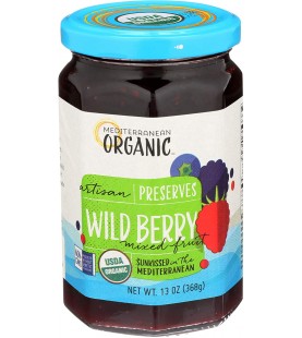 Mediterranean Organics Wild Berry Preserves (12x13 Oz)