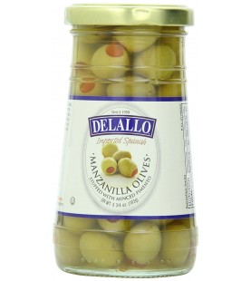 De Lallo Stuffed Manzanilla Olives (12x5.75 Oz)