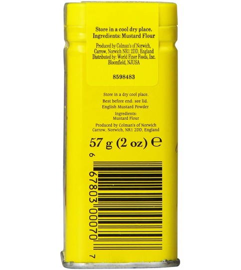 Colmans Mustard Dry (12x2OZ )