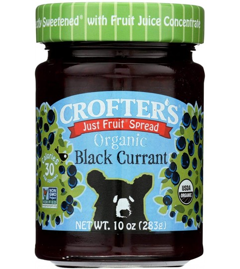 Crofters Black Crnt Jst Fruit (6x10OZ )