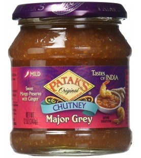 Patak's Major Grey Chutney (6x12Oz)