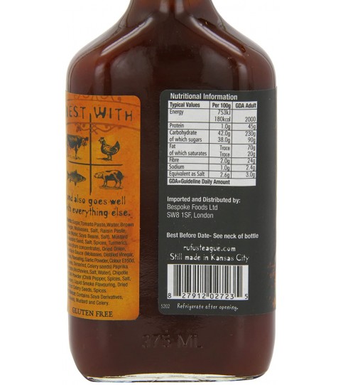 Rufus Teague Whiskey Mapple Bbq Sauce (6x16OZ )