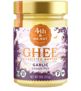 4th & Heart Ghee Butter California Garlic (6x9 OZ)