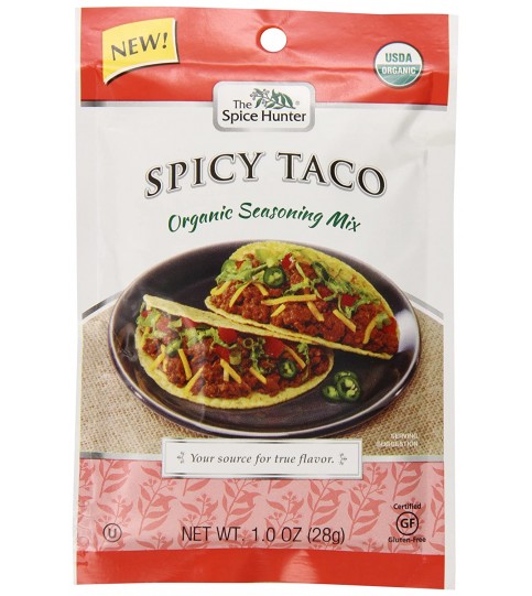 The Spice Hunter Organic Seasoning Mix Spicy Taco (12x1 OZ)