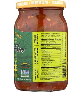 El Pinto Medium Green Chili Sauce (6x16 Oz)