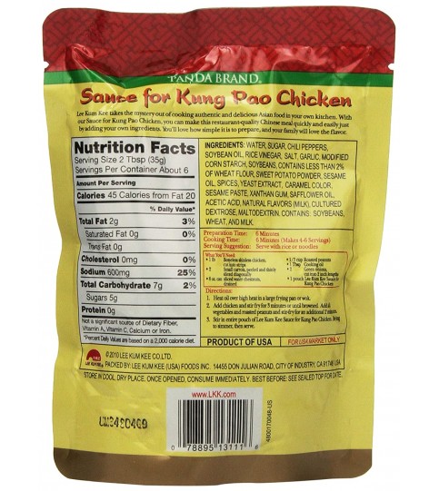 Lee Kum Kee Kung Pao Chicken Sauce (6x8Oz)