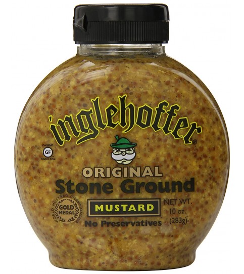 Inglehoffer Stone Ground Mustard (6x10Oz)