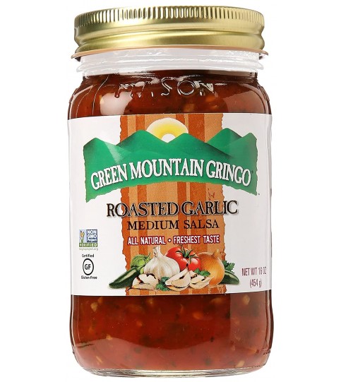 Green Mountain Fire Roasted Garlic Salsa (12x16 Oz)