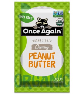 Once Again Organic Peanut Butter Creamy Squeeze (10X1.15 OZ)