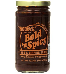 Woodys Bold N Spicey Sauce (6x13.5OZ )