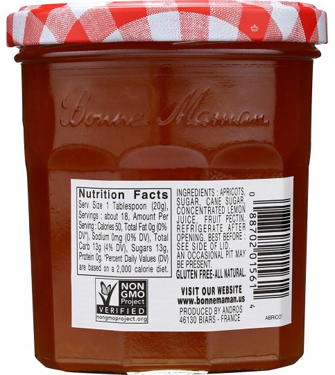 Bonne Maman Apricot Preserves (6x13Oz)