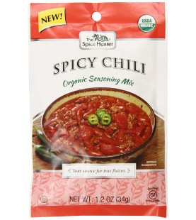 The Spice Hunter Organic Chili Mix Spicy (12x1.2 OZ)