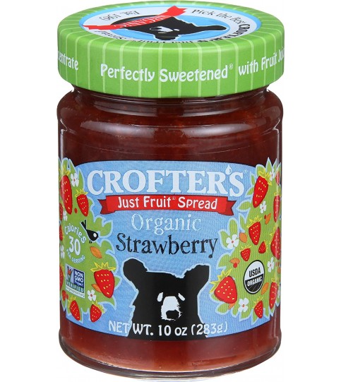 Crofters Strawberry Fruit Spread (6x10 Oz)