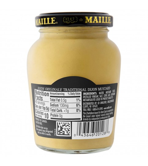 Maille Mustard Traditional Original Dijon (6x7.5 Oz)