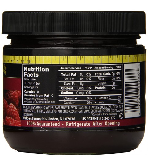 Walden Farms Calorie Free Raspberry Fruit Spread (6x12 Oz)