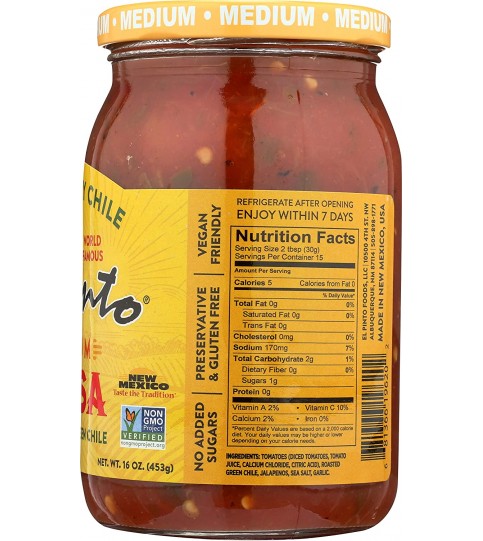 El Pinto Medium Salsa (6x16 Oz)