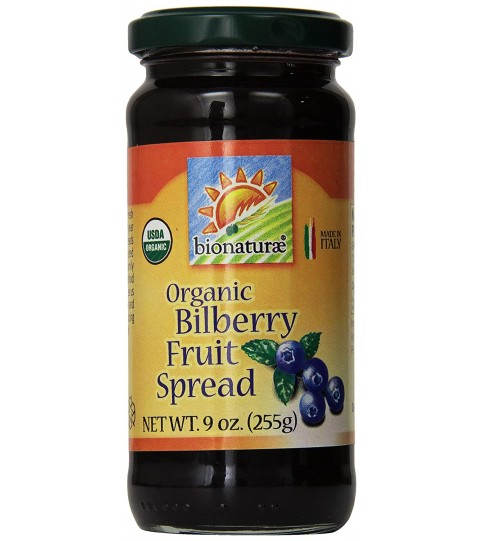 Bionaturae Bilberry Fruit Spread (12x9 Oz)