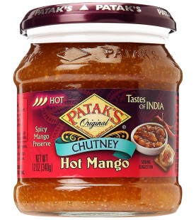 Patak's Hot Mango Chutney (6x12Oz)