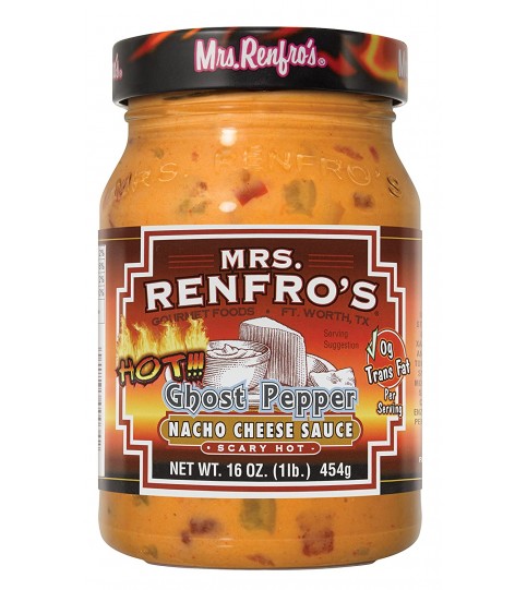 Mrs. Renfro's Ghost Pepper Nacho Cheese Scary Hot (6x16 OZ)