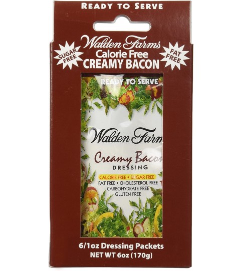 Walden Farms Creamy Bacon Drsg Pkt (6x1OZ )