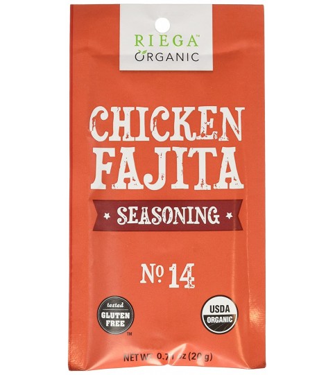 Riega Foods Chiken Fajta Seasoning (8X0.71 OZ)