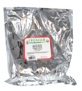 Frontier Whole Black PprCorn Ft (1x1LB )