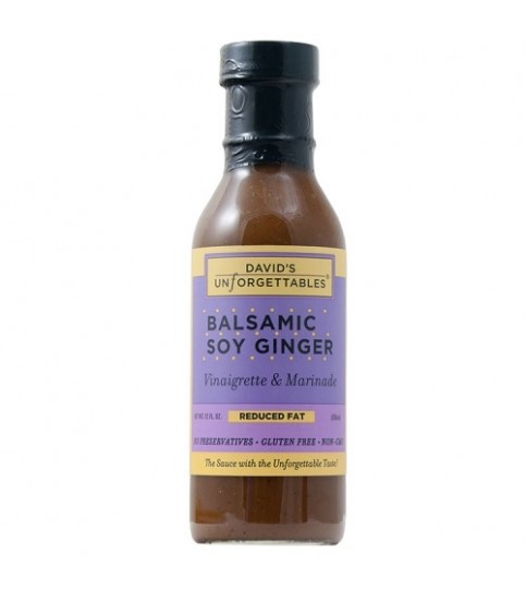 David's Unforgettables Balsamic Soy Ginger (6x12 OZ)