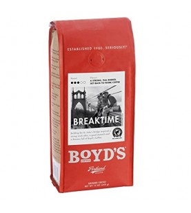 Boyd's Coffee Ground Coffee Breaktime (6x12 OZ)