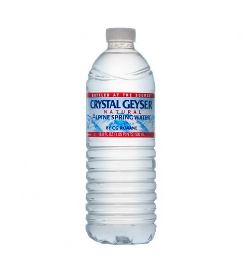 Crystal Geyser Alpine Spring Water (24x500ML )