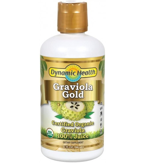 Dynamic Health Juice Graviola Gold Organic Certified 32 oz