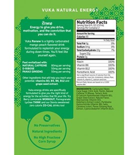 Vuka Drink Renew Mngo/Pch (12x16OZ )