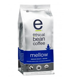 Ethical Bean Mellow Medium Roast Coffee (6x12 Oz)