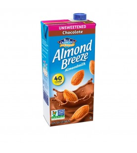 Blue Diamond Chocolate Almond Breeze Unsweetened (12x32 Oz)