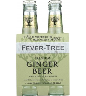 Fever-Tree Premium Ginger Beer (6x4 Pack)