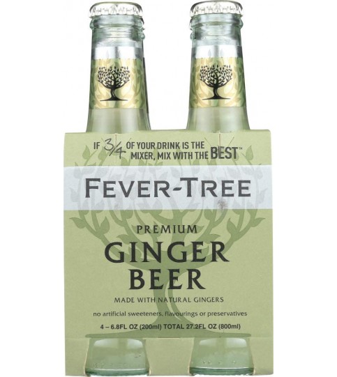 Fever-Tree Premium Ginger Beer (6x4 Pack)